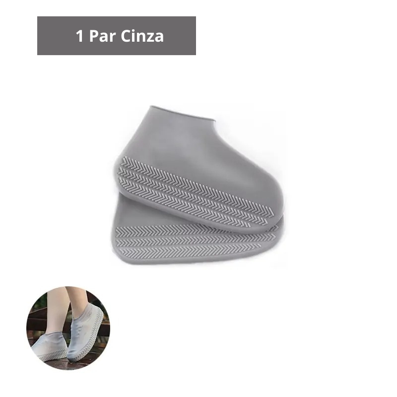 Capa de silicone impermeável para sapatos - *PERFEITO PARA OS DIAS DE CHUVA*