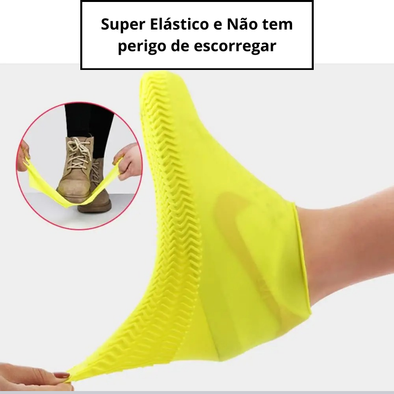 Capa de silicone impermeável para sapatos - *PERFEITO PARA OS DIAS DE CHUVA*