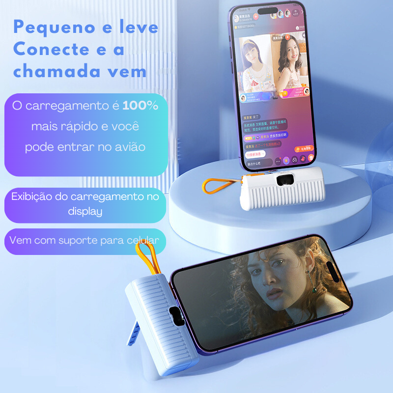 Power Bank 10.000mAh - Bateria Externa de Emergência Perfeita para Você!