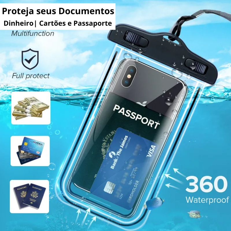 Case a Prova D'água com Airbag - NUNCA MAIS PERCA SEU APARELHO CELULAR!!! OFERTA DE VERÃO