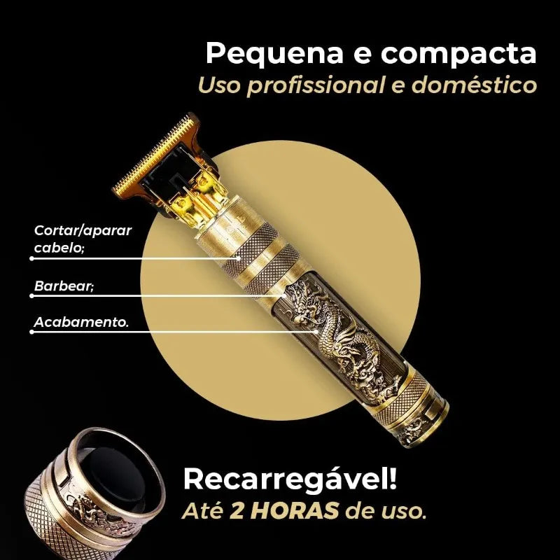 Máquina de Cortar Cabelo e Barbear - Profissional