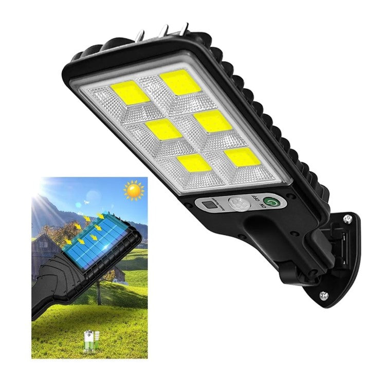 Refletor Solar LED - Sustentável com Sensor de Movimento